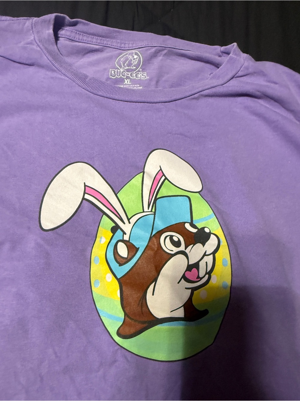 Purple Bucees Graphic Short Sleeve Tee